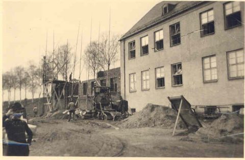 Schulhaus-Anbau 1951/1952